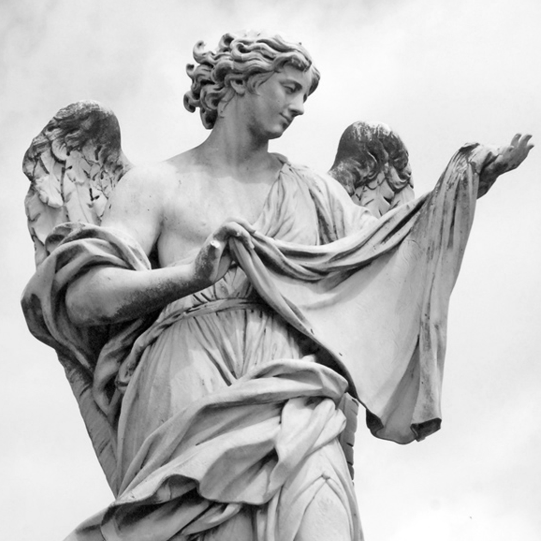 Statua di un angelo a Roma